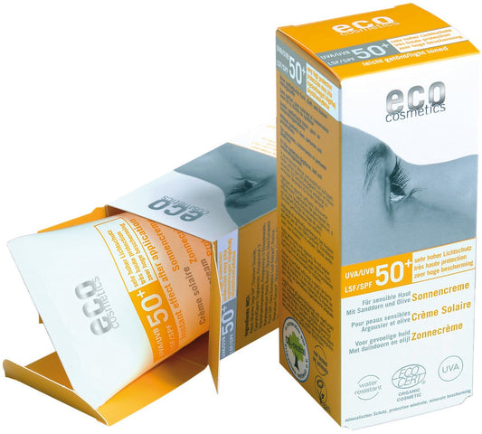 eco Cosmetics Sonnencreme LSF 50+ Leicht Getönt - 75 ml