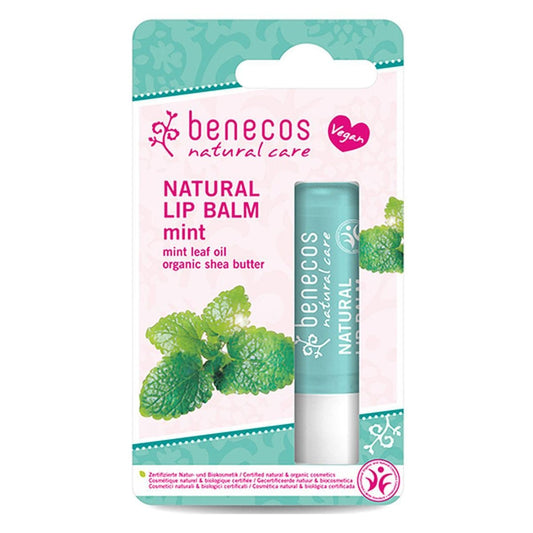 Benecos Natural Lip Balm Mint - 4,7 g - Beauty Center Europe
