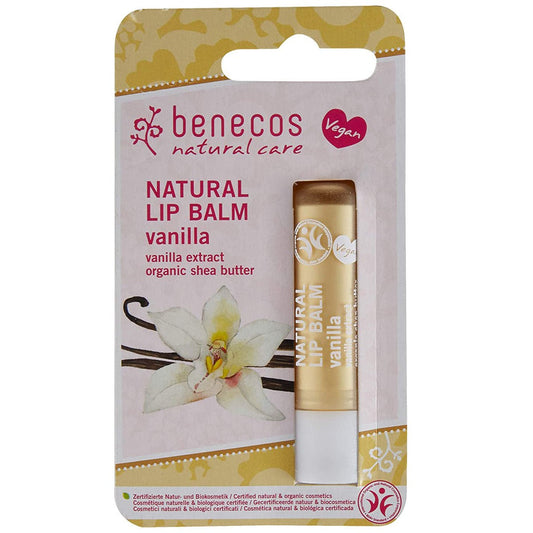Benecos Natural Lip Balm Vanilla - 4,7 g - Beauty Center Europe