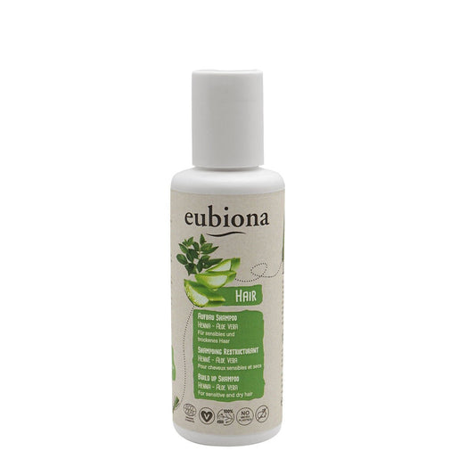 Eubiona Aufbau Shampoo Aloe Vera Henna - 200 ml - Beauty Center Europe