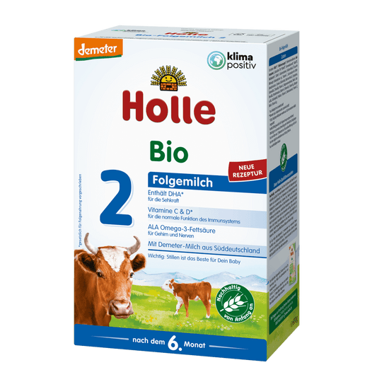 Holle Bio-Folgemilch 2 ab dem 6. Monat - 600 g - bce-naturkosmetik